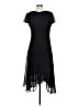 Studio 1 100% Polyester Black Cocktail Dress Size 12 - photo 2