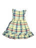 Chaps 100% Cotton Plaid Yellow Dress Size 6 - photo 2