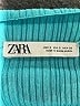 Zara Teal Sleeveless Button-Down Shirt Size S - photo 7