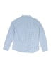 Crewcuts 100% Cotton Checkered-gingham Blue Long Sleeve Button-Down Shirt Size 10 - photo 2
