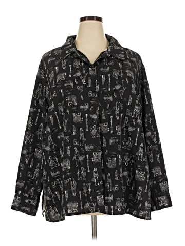 Maggie Barnes Long Sleeve Blouse (view 1)