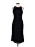 Theory Solid Black Cocktail Dress Size 6 - photo 1
