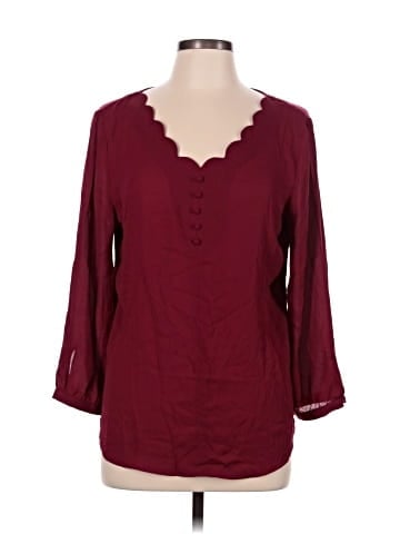Fortune + Ivy 3/4 Sleeve Blouse (view 1)