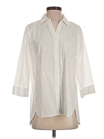 J.Jill 3/4 Sleeve Button-Down Shirt (view 1)