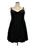 Torrid Solid Black Cocktail Dress Size 2X Plus (2) - photo 1