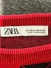 Zara Argyle Red Cocktail Dress Size XS - photo 7