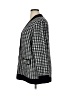 MNG Houndstooth Black Cardigan Size XL - photo 5
