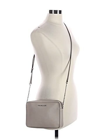 MICHAEL Michael Kors Leather Crossbody Bag (view 2)