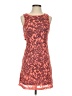 V Fish 100% Polyester Paisley Orange Cocktail Dress Size XS - photo 1