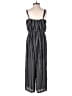 Lily Star Stripes Black Jumpsuit Size S - photo 2