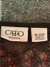 Cato Black Short Sleeve Blouse Size 18 - photo 7