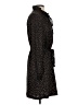 Ann Taylor LOFT 100% Polyester Polka Dots Black Casual Dress Size 2 - photo 4