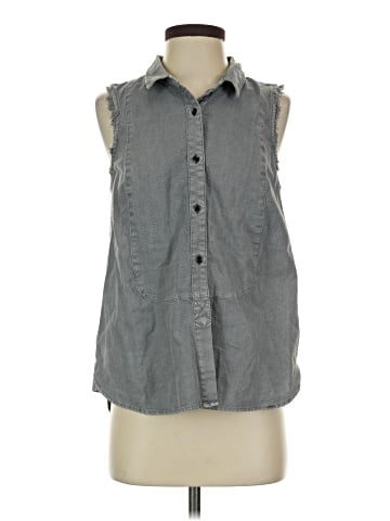 Free People Sleeveless Button-Down Shirt (view 1)