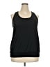 Just My Size 100% Polyester Black Active Tank Size 2X Plus - photo 1