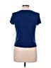 YMI Blue Short Sleeve Top Size L - photo 2