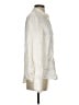 Saloni 100% Silk Ivory Long Sleeve Silk Top Size 2 - photo 4