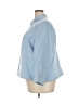 Talbots 100% Polyester Blue Blazer Size 2X (estimated, petite) - photo 5