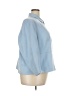 Talbots 100% Polyester Blue Blazer Size 2X (estimated, petite) - photo 4