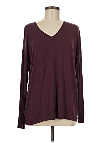 Ann Taylor LOFT Outlet Long Sleeve T-Shirt (view 1)