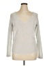 Worthington Gray Silver Long Sleeve Top Size XL - photo 1