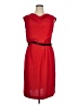 Brooks Brothers Solid Red Cocktail Dress Size 14 - photo 1