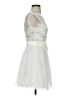 B. Darlin 100% Polyester White Cocktail Dress Size 5 - 6 - photo 4