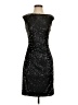 David Meister Stars Black Cocktail Dress Size 2 - photo 1