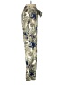 MNG Paisley Gold Casual Pants Size M - photo 4