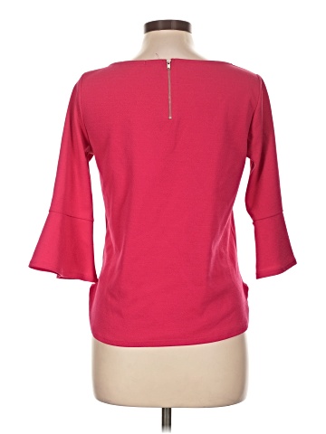 Green Envelope 3/4 Sleeve Top (view 2)