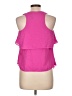 Olivaceous 100% Polyester Pink Sleeveless Blouse Size L - photo 2