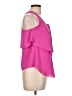 Olivaceous 100% Polyester Pink Sleeveless Blouse Size L - photo 4