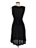 Lux 100% Modal Solid Black Cocktail Dress Size M - photo 2