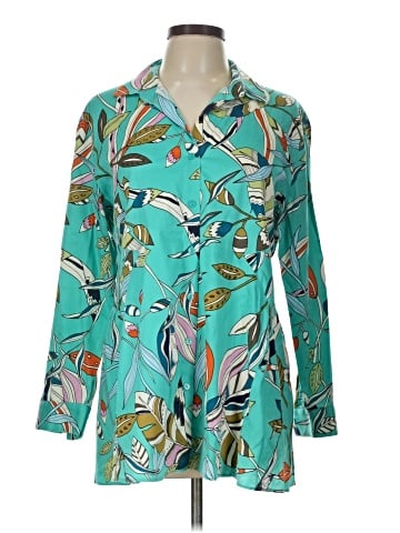 Nic + Zoe 3/4 Sleeve Blouse (view 1)
