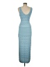 Ronny Kobo Blue Casual Dress Size M - photo 2