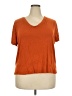 Joyspun Orange Short Sleeve Top Size 2X - photo 1