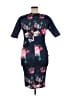 Armani Exchange Floral Blue Cocktail Dress Size 16 - photo 2