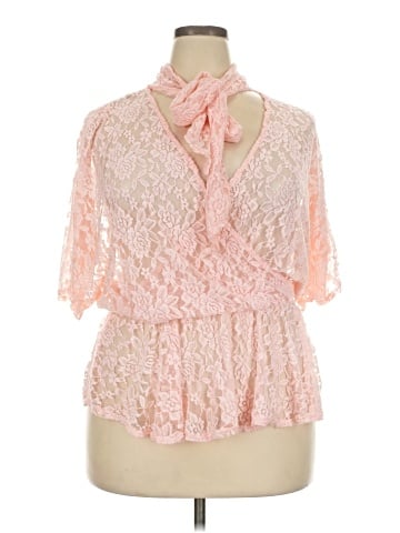 Ashley Stewart 3/4 Sleeve Top (view 1)