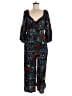 Target Paisley Black Blue Jumpsuit Size M - photo 1