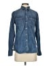 J.Crew 100% Cotton Blue Long Sleeve Button-Down Shirt Size 4 - photo 1