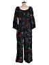 Target Paisley Black Blue Jumpsuit Size M - photo 2