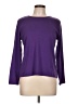 Talbots Purple Long Sleeve T-Shirt Size L - photo 1