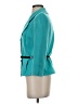 Tahari by ASL 100% Polyester Teal Blazer Size 4 - photo 5