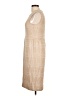 St. John Tweed Tan Cocktail Dress Size 10 - photo 5