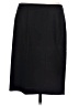Talbots Solid Black Wool Skirt Size 12 Petite - photo 1