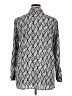 MICHAEL Michael Kors 100% Polyester Paisley Silver Long Sleeve Blouse Size XL - photo 2