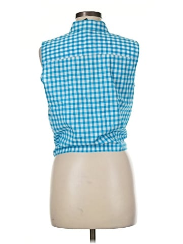 Lauren by Ralph Lauren Sleeveless Button-Down Shirt (view 2)