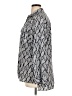 MICHAEL Michael Kors 100% Polyester Paisley Silver Long Sleeve Blouse Size XL - photo 5