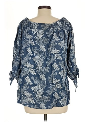 Appraisal 3/4 Sleeve Blouse (view 2)