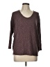Jolie Brown Pullover Sweater Size L - photo 1