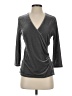 Soft Surroundings Gray 3/4 Sleeve Top Size XS - photo 1